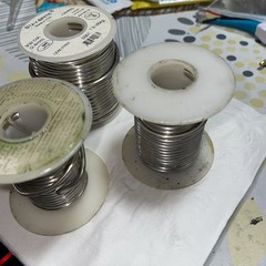 Harris SB51 Stay-Brite 3/32″ Silver Solder 1 lb 11 Oz Spool Lead Free 2.4mm