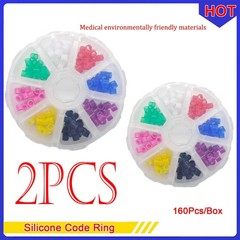 Dental / Hygienist Instrument Silicone Color Code Rings Bands Autoclavable 135ºC