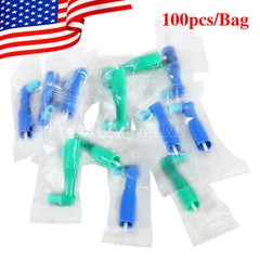 100pcs Dental disposable prophy angles Latex Free 90° Polishing Cups USA OR