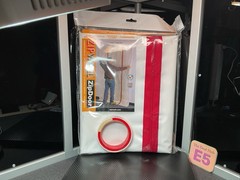 Zipwall 1850072D 5 ft. W X 8.5 ft. L X 4 mil Plastic Door Kit 1 pk