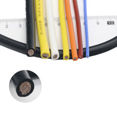 Extra Soft Flexible Silicone Wire Cable 0.08mm Tinned Copper 2/4/6/7/8/10-30 AWG