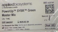 10 x 1mL Applied Biosystems A25741 PowerUp SYBR Green Master Mix 1mL 2025-02-28