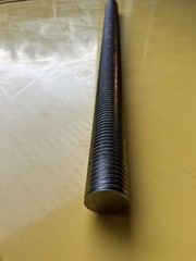 1” Stainless Steel 316 Threaded Rod Coarse Thread ATR 18”L x 1”W T316