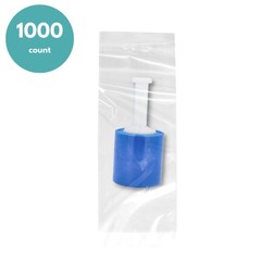4 Mil Clear Reclosable Plastic Poly Bags 6″ x 10″ Top Seal Baggies Pack of 1000