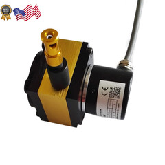 CALT 1000mm Draw Wire Encoder 24Vdc Supply 4-20mA Output 2 Wires