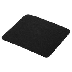 14″x13″ Mouse Pad Felt Dual Side Desk Pad Writing Mat for Office Home Black