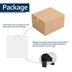 4″ x 6″ DK 1241 Address White Paper 200 Labels P/R For Brother QL-1100 1050N