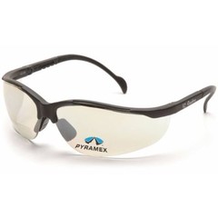 Pyramex V2 Reader Bifocal Safety Glasses – Black Frame and Indoor/Outdoor Lens