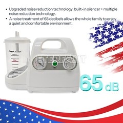 Portable Dental Suction Machine Oral Emergency Vacuum Phlegm Suction Unit