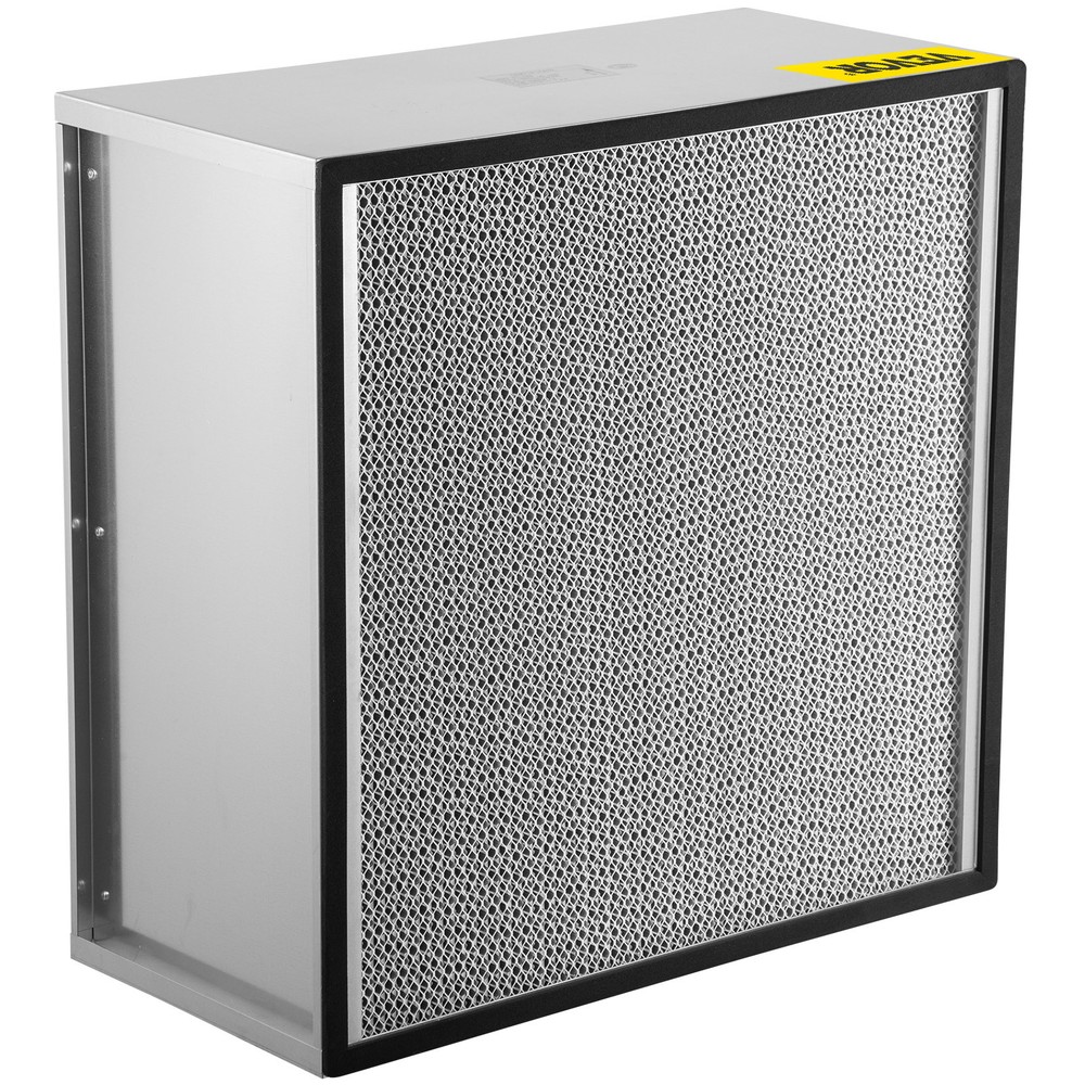 VEVOR HEPA Filter Replacement Pleated Air Filter 24x24x11.5in Galvanized Frame