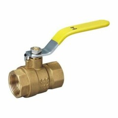 1/8 Inch Female Full Port 600WOG NPT Brass Ball Valve FIP Threaded IPS.