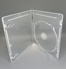 50 PCS 12MM BLU-RAY SINGLE DVD CASE W/BLU-RAY & 3D LOGO, SUPER CLEAR, PS1201-3D