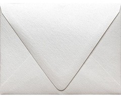LUXPAPER A2 Contour Flap Envelopes Quartz Metallic 4 3/8 x 5 3/4 80lb 50pk