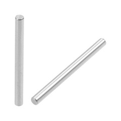 uxcell 50Pcs 3mm x 35mm Dowel Pin 304 Stainless Steel x 35mm, Silver