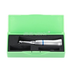 SEASKY Dental Low Speed Contra Angle Handpiece Push Button Fit FG 1.6mm Bur PAG