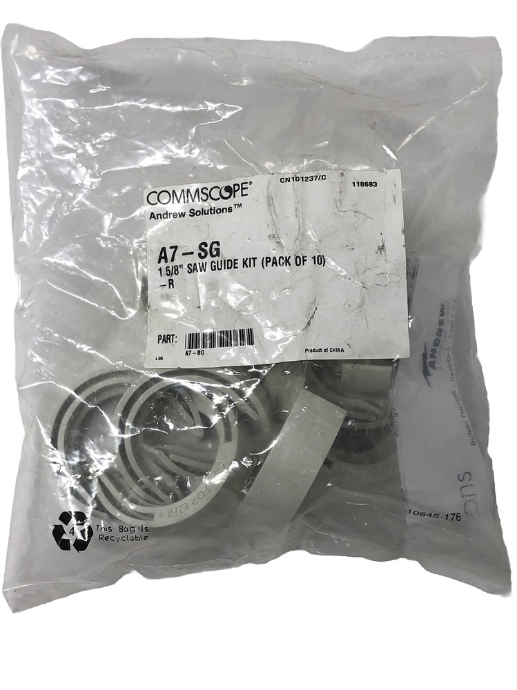 Andrew CommScope A7-SG 1-5/8″ Saw Guide Kit – Pack of 10; A7SG
