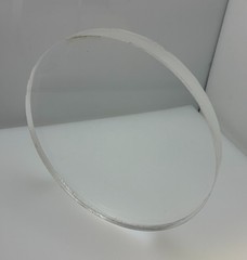Acrylic Plexiglass Plastic Round Circle – 3/16″ Thick – Clear – 8″ Diameter
