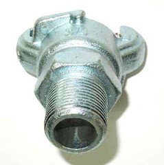 3/4″ Male NPT Universal Crowfoot Coupling Chicago Fitting Plated Iron SFM075