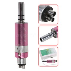 Dental Low Slow Speed Air Motor Handpiece E-Type 2 holes /4 holes Pink