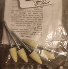 10 pcs Mounted Grinding Stone 3/8″×3/4″ Shank Grinding Dremmel Jewlery Making