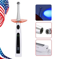 4 Modes Dental Cordless 1S LED Light Cure Lamp Metal Head LED Curing Light 360°