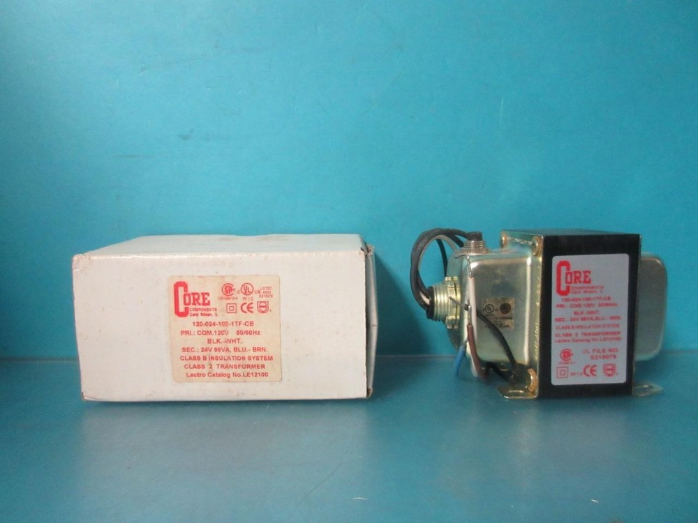 Core Components LE12100 Control Transformer 120-024-100-1TF-CB 96Va 120 To 24Vac