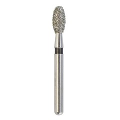 Multi-Use Dental Football Diamond FG Burs 379/023SC Egg Super Coarse Grit Black