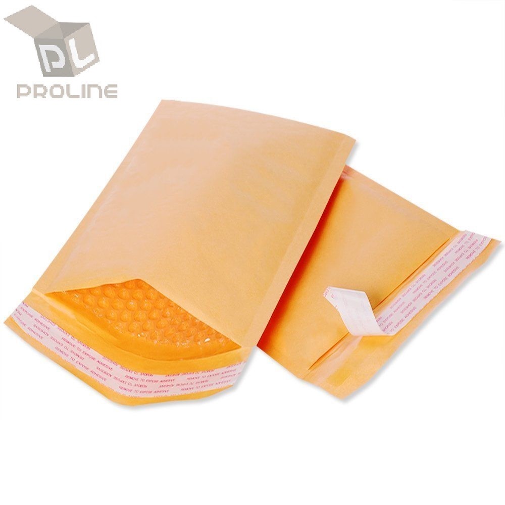 ProLine 100 #0 Extra Wide CD DVD Kraft Bubble Shipping Mailers Envelopes 6.5×10