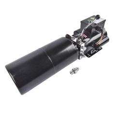 10 Qt 2.5 Gal Car Lift Hydraulic Pump Power Unit Single Acting w/Steel Reservoir