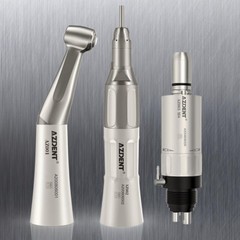 Dental LED High Speed Handpiece Push Turbine 4/2 Holes /Low Speed Contra Angle