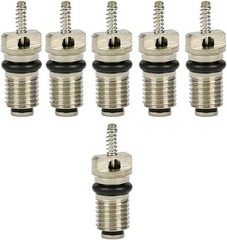 12 Pack Air Conditioning Valve Core Kit R134A Car AC Refrigerant Valve Core L…