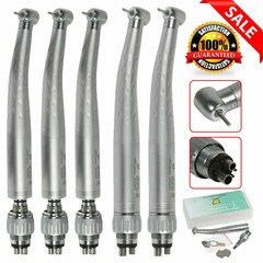 USPS 5 Yabang Dental High Speed Handpiece with 4 Holes Quick Coupler Swivel