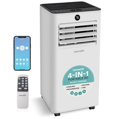 SereneLife 8,000 BTU Portable Air Conditioner and Heater