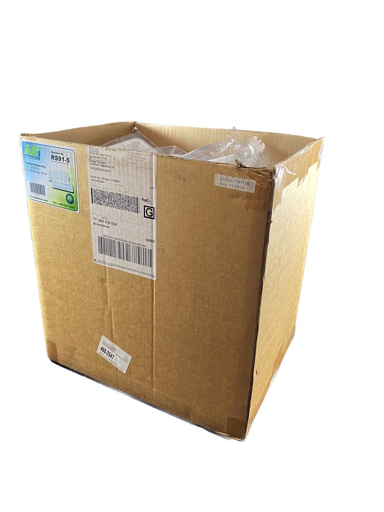 ALKALI SCIENTIFIC ASi Solution Reservoirs 50mL V-Shape Sterile RS915 (170/cs)