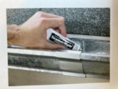 (2) Amerimax 85-127 SeamerMate Gutter Seal Professional Grade Permanent Gray, 1
