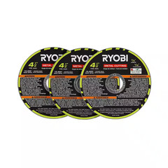 Ryobi 4-1/2 in. Metal Cutting Wheel (3-Piece)
