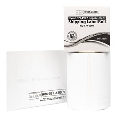 20 Rolls DYMO 4XL Direct Thermal Shipping Labels 4×6 1744907 Compatible 220/Roll
