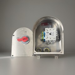 NEW! Hubbell HBLDS6SSR Heavy Duty Stainless 3-Pole Disconnector Switch 600V