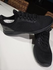 Men’s Skechers WORK Slip Resistant Air-Cooled Memory Foam Wide Fit Shoes SB7