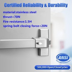 31.5 Inch Stainless Steel Garage Door Pull Handle Heavy Duty Hardware