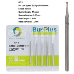 Wave Dental Carbide Burs Round HP Surgical Burs For Straight Handpiece HP 8 557