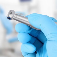 Dental 20:1 Reduction Implant Contra Angle Low Speed Push Button Handpiece