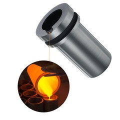 Graphite Crucible 0.5kg High Purity Graphite Crucible Melting Ingot 1.38″ ID