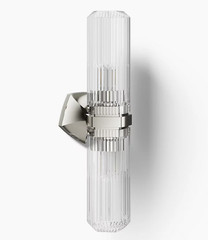 Kohler Occasion 2 Light Vertical Sconce Polished Nickel 31777-SC02-SNL [B-11]