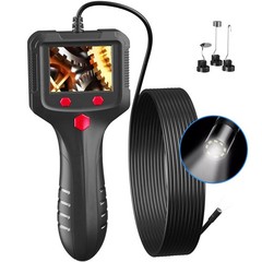 LED 1080P HD Handheld Industrial Endoscope 8mm Borescope Inspection Snake Camera
