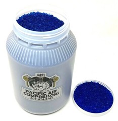 Replacment Dessicant Silica Gel Beads Blue, 1 Gallon, 7 Pounds Dessicant Air Dry