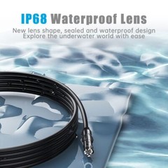 8LED Waterproof HD Endoscope Borescope Inspection Camera for iPhone 14 13 12 11