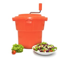 CMI 2.5 Gal/10 Qt Large Commercial Salad Spinner Jumbo Manual Lettuce Dryer-D…