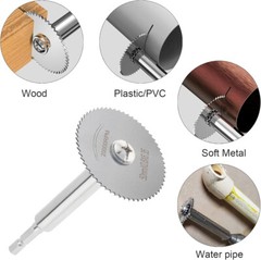 8PCS PVC Pipe Inside Cutter Internal Cutting Discs Wood Circular Saw Blade Set