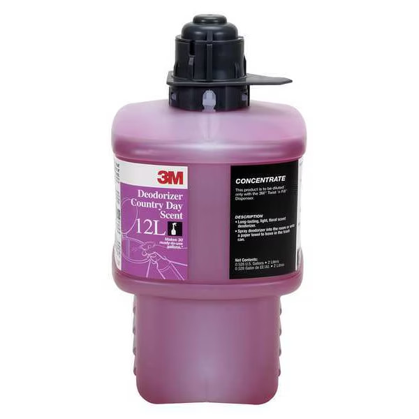 New 3M 12L Deodorizer Concentrate Country Day Scent 2 Liters